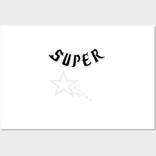 Super Star Posters and Art